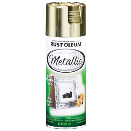 Rust-Oleum Brass, Metallic, 11 oz 1936830